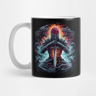 Forge Your Destiny: Medieval Warrior Mug